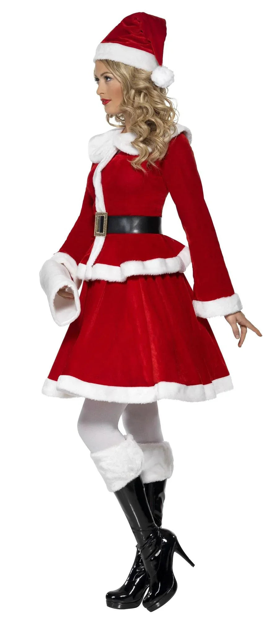 Disfraz de Mamá Noel con Manguito para Mujer Papa Noel y Mama Noel Smiffys